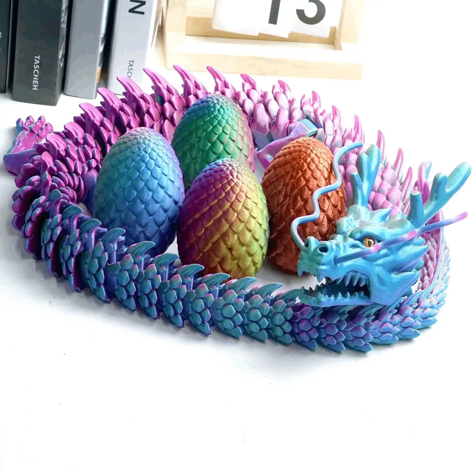 3D Printed Poseable Dragon
