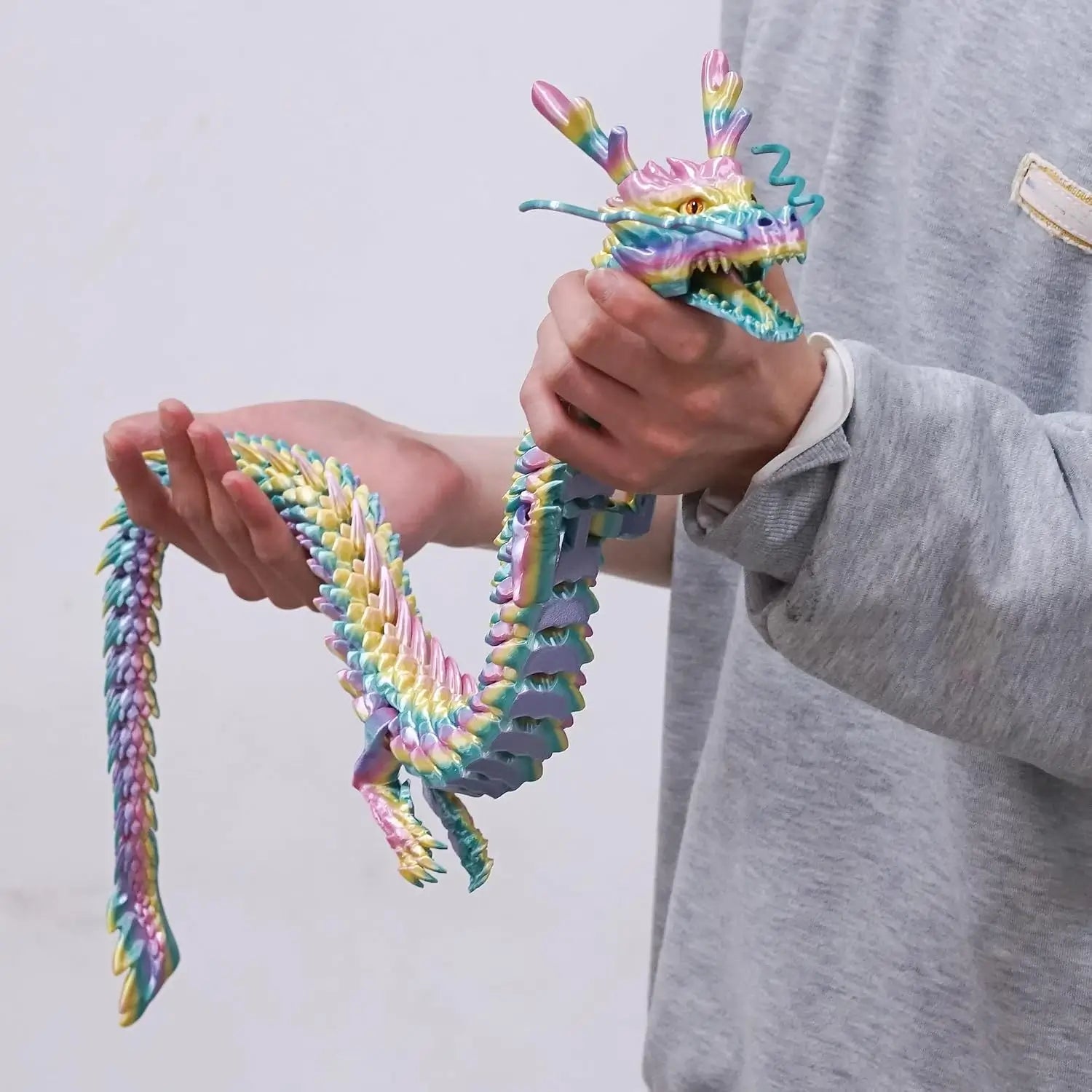 3D Printed Poseable Dragon