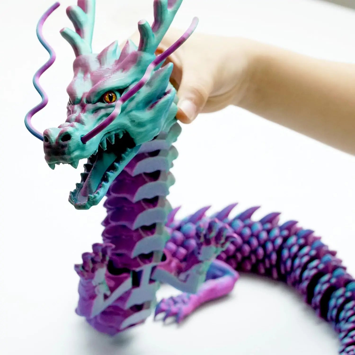 3D Printed Poseable Dragon