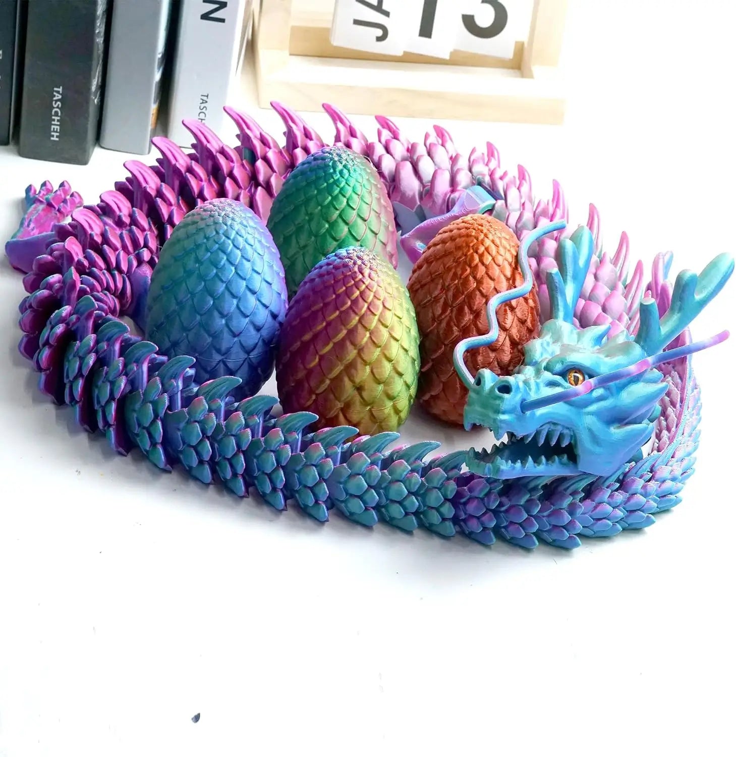 3D Printed Poseable Dragon