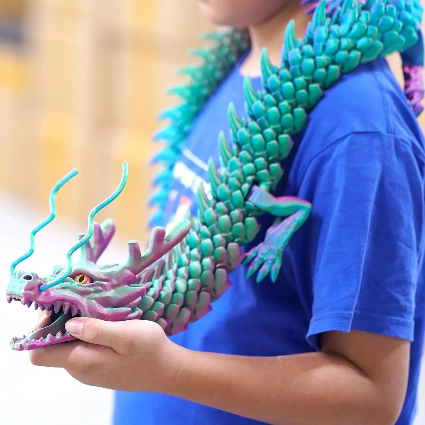Giant 3D Poseable Dragon