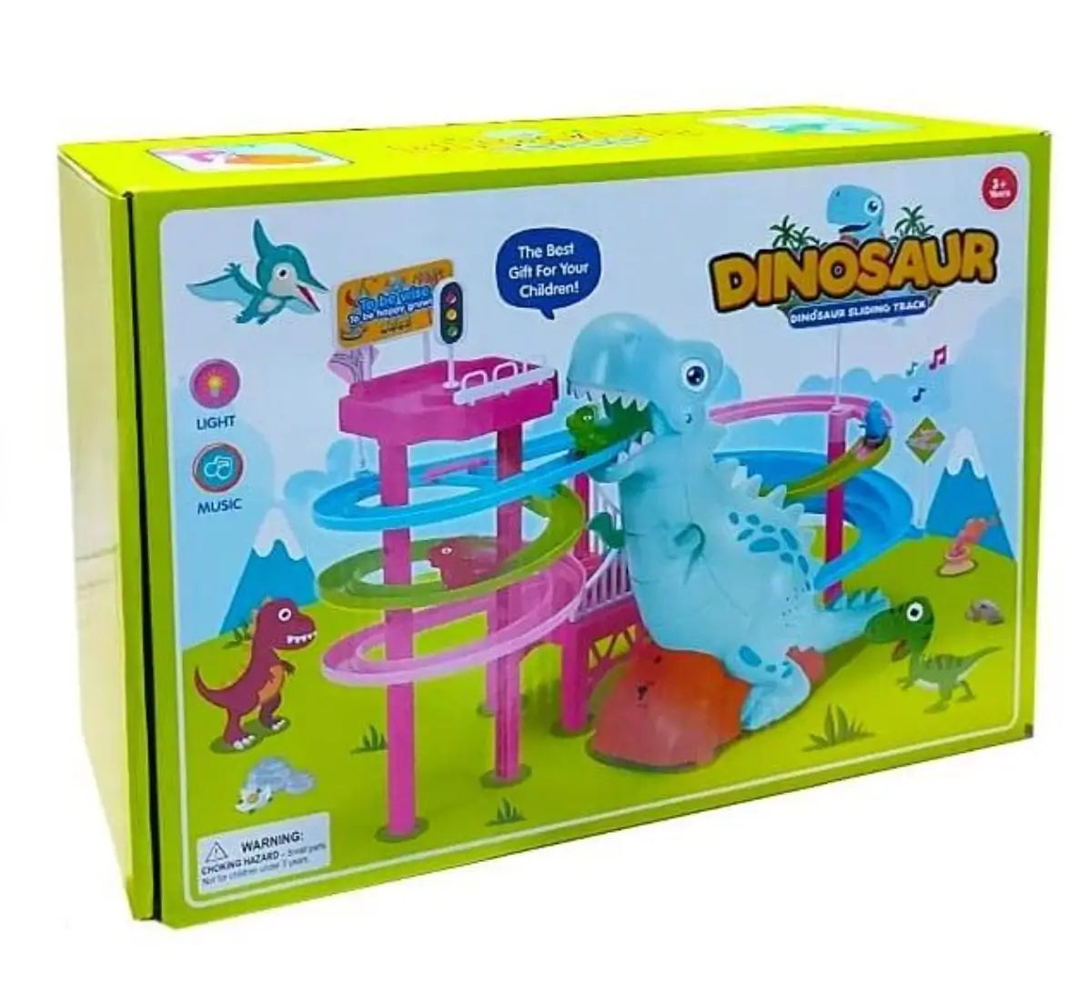 Musical Dinosaur LED Race Toy