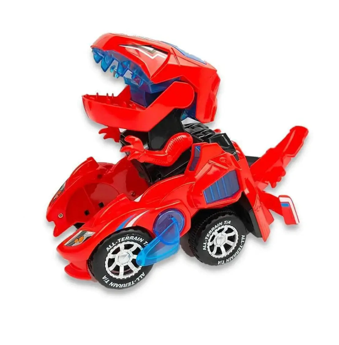 Transforming Dinosaur LED Car