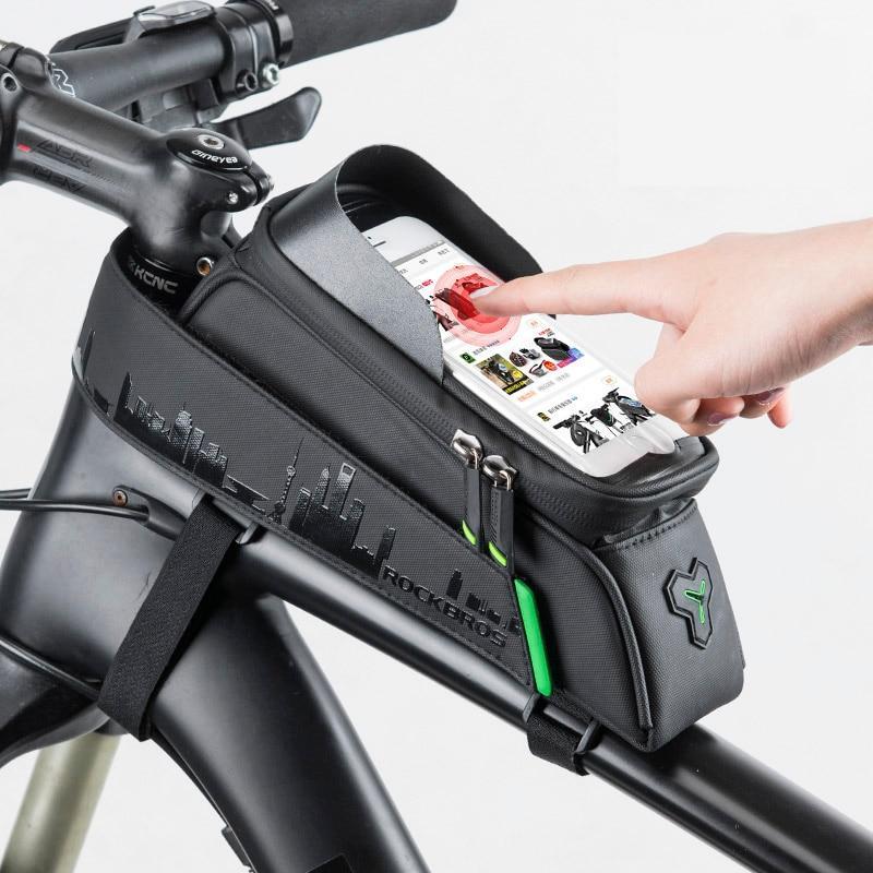 Waterproof Bike Bag With Phone Holder