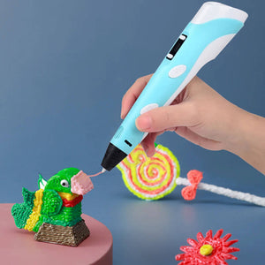 3D Printing Pen The Best 3d Pen Drawing Art For Kids and Adult With +9 Meters Filament