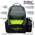 DiscBag Backpack Disc Golf Bag | Fits 24 Discs