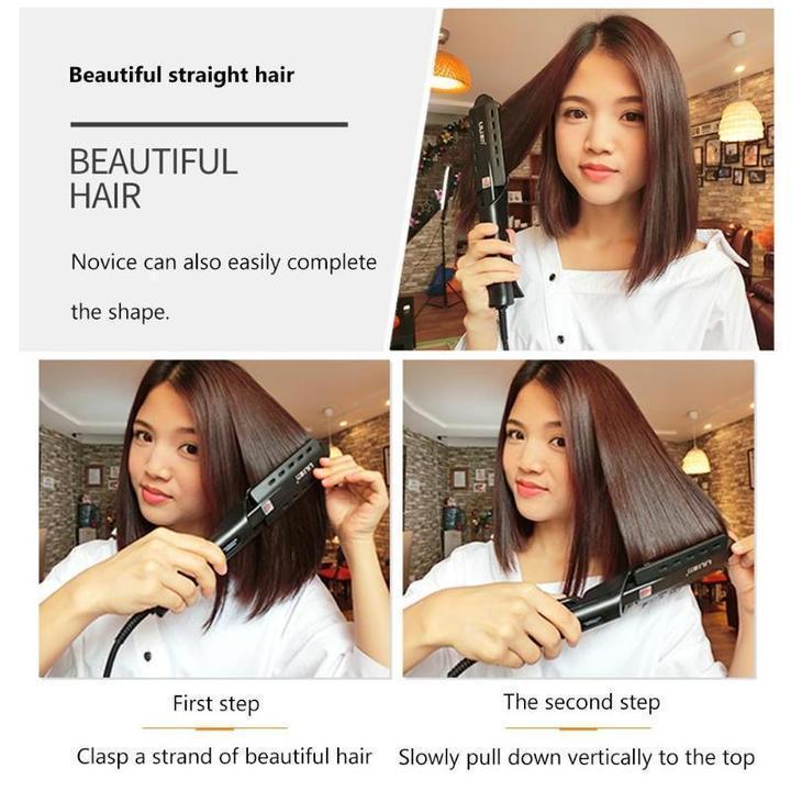 Ceramic Tourmaline Ionic Flat Iron Hair Straightener