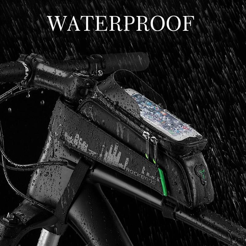 Waterproof Bike Bag With Phone Holder