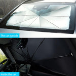 Retractable Car Umbrella Sunshades Protector For Windshield Anti UV