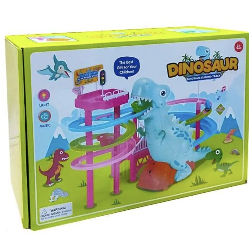 Musical Dinosaur LED Race Toy